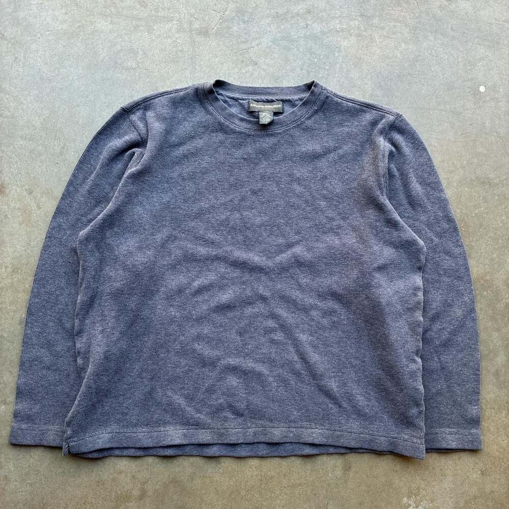 Banana Republic Vintage 1990s Ribbed Thermal Crewneck